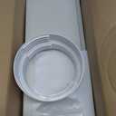 Portable AC Window Vent Kit - Complete Air Conditioner Window Kit, Adjustable PVC Window Seal Kit Panels Up to 60 Inches, for Universal Thread AC Exhaust Hose of 5.1" and 5.9" Diameter