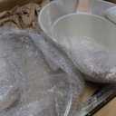 CAROTE 21Pcs Pots and Pans Set, Nonstick Cookware Sets, White Granite Induction Cookware Non Stick Cooking Set w/Frying Pans & Saucepans(PFOS, PFOA Free)