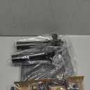 Set of 2 Desktop Clamp Speaker Stands Short Studio Monitor Stands Height Adjustable