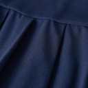 Women's Pleated Mini Dress Summer Crew Neck Sleeveless A Line Party Dresses Going Out Outfits (Blue, M)