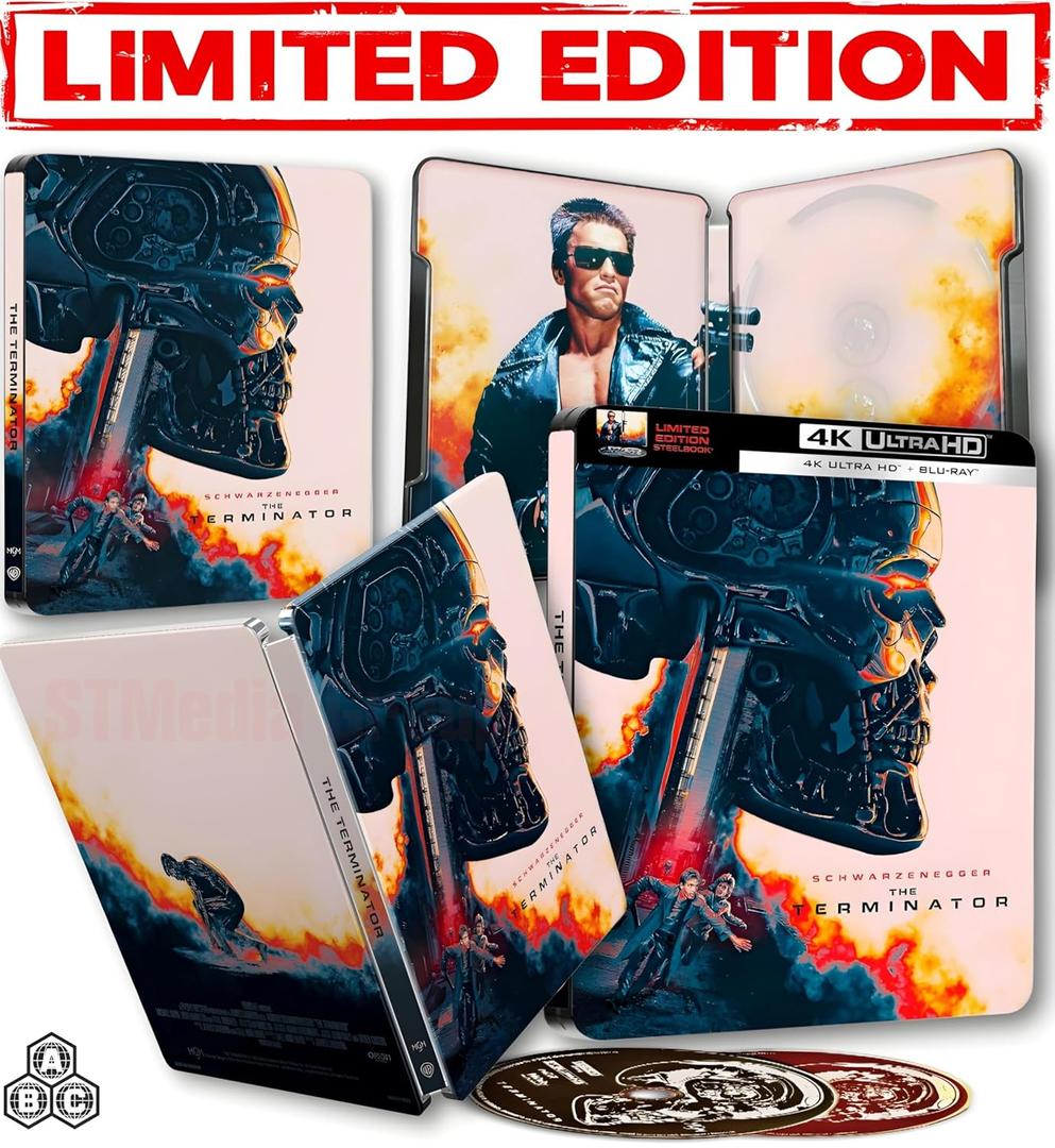 The Terminator (Exclusive, Limited Edition - SteelBook / 40th Anniversary Edition) [4K UHD + Blu-ray] [Region Free]