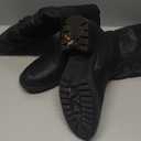 mysoft Women's Knee High Boots Side Zipper Lug Sole 2 Inch Stacked Chunky Heel Boots (6 Wide)