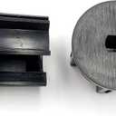 Universal Replacement of The Outdoor/Indoor Roller Blind and Roller Shade (Black, 38mm Clutch Plug)