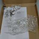 UrbanRed Flexible Bendable Ceiling Curtain Track, 9.8 ft (3 m), Mount for Rail with Curtain Tracks System, Room Divider, Curtains Rod, RV Ceiling Track for Curtains, White