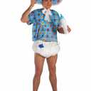 Rubies Blue Baby Boomer Costume for Adults, Men's Standard, L/XL