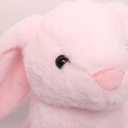 Soft Plush Pink Bunny Rabbit, 10 Inch Small Stuffed Animal Toy, Kids Gift