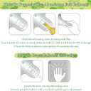 2 x St Patricks Day Balloons Decoration, 5pcs Green Shamrock Aluminum Foil Balloons, Green Clover Leaf Beer Glass Balloon, Irish Day Party Kit for Indoor And Outdoor Celebrations