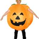 UDYR Inflatable Blow Up Pumpkin Costume for Adult Halloween Party Cosplay Suit Men Women Funny Costume