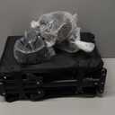 Favoyard Collapsible Wagon Carts Foldable 150L & 360LBS Portable Folding Wagons with All-Terrain Wheels & Brakes Heavy Duty Outdoor Utility Cart for Beach/Grocery/Camping/Shopping/Sports/Garden, Black