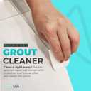 PentaUSA Tile Grout Repair Kit - Premixed Acrylic Sanded Grout for Bathroom, Shower & Kitchen, Water-Resistant Tube with Applicator, Fills Cracks and Gaps in Lines - Gray (8.8oz/250gr)