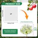 Bird Netting for Garden Protection, Fruit Tree Netting Bag with Zipper & Drawstring 2 Pack 3.9x5.9 Ft Reusable Garden Insect Netting Pest Barrier Mesh Cover for Vegetables,Bushes,Flowers and Plants