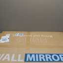 38"x30" LED Bathroom Mirror with Anti-Fog, Stepless Dimmable Lights, 3 Color Modes, Shatter-Proof Tempered Glass,Waterproof Design