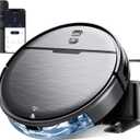 Robot Vacuum and Mop Combo, 2 in 1 Robot Vacuum Cleaner with WiFi/App, Smart Robotic Vacuums with Strong Suction, Schedule, Self-Charging, Slim, Quiet, Ideal for Hard Floor, Pet Hair, Low Pile Carpet