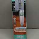 Shark Steam Mop with 2 Machine Washable Dirt Grip Pads, Removable Water Tank, Lightweight, Steam Cleaner for sealed Hard Floors, Marble, Stone, Hardwood, Tile, Laminate, White/Seafoam, S1000