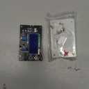 DROK DC Buck Converter Adjustable Voltage Regulator 12V 6V-32V to 1.5-32V 5A, LCD Screen Step Down Converter with USB Port and Protective Case