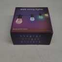 Outdoor String Lights, 49ft RGB Warm White Patio Lights 20 Bulbs, Outdoor Lights for Patio with APP & Remote, IP65 Waterproof, Color Changing Hanging LED Lights for Garden Yard Porch Party