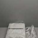 Serta Heated Mattress Pad Cal King Size - Electric Mattress Pad, 10 Heat Setting Controller, Auto Shut Off Timer, Deep Elastic Pocket, Up to 17" Mattress, ETL Certified, Machine Wash, Cal King, White