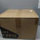 YuppieLife Large Foam Filled Bean Bag Chairs for Kids Teenagers Adults Living Room Gaming Relaxing 4F Machine Washable Lazy Sofa（Ivory