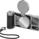 Magnetic Phone Camera Grip, Smartphone Shooting Holder Selfie Handle Snap for iPhone 17Pro Max Set Cellphone Vlog Video Photography