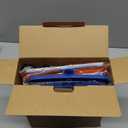 Kids Snow Shovel Snowman Maker Portable Snow Removal Winter Emergency Tools for Car Driveways Use with Extendable Handle Foam Grip Aluminum Wear Strip