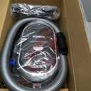 Eureka Bagless Canister Vacuum Cleaner, Lightweight Vac for Carpets and Hard Floors, Silver with Black, NEN180