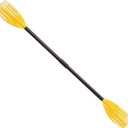 Kids Kayak Paddle for River Tubing and Water Adventures | Double-Sided Oars Ideal for Young Paddlers or on River Runs, Lakes, and Streams | Lightweight, Easy-to-Use (147cm (58 inch), Black)