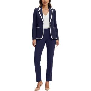Le Suit Women's Jacket/Pant Suit 4 Petite