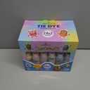 24 Colors Tie Dye Kit, Tie Dye Set for Kids, Pre-Filled Bottles, Non Toxic Permanent Fabric Dye Art Set, Easy DIY Fabric Art - Create Fun (24 Colors)