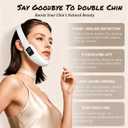 Electric Double Chin Device and V-Face Machine with 8 Modes and 15 Gear Adjustable Intensities - Intelligent Double Chin Machine for V-face