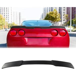 Matte Black Trunk Spoiler Rear Wing for Corvette C6 2005-2013