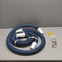 1.5 Inches Pool Hoses for Above Ground Pools,1-1/2" Diameter Pool Pump Replacement Hose,2 Pack 3 Feet Vacuum Hose Universal 1.25/1.5 Inch Combo Hose Adapter with Clamps and Tape