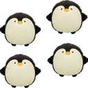 Cute Penguin Balloon 21" Pack of 4 Cartoon Penguin Birthday Party Decorations Arctic Polar Animal Winter Animals for Boys and Girls Party Decorations Baby Shower