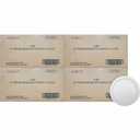 AJM Packaging Corporation Premium Coated Paper Plates, 9" Dia, White, 125/pack, 4 Packs/Carton