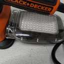 BLACK+DECKER Detail Sander, 1.2 Amp, 16,000 OPM, Compact Design, 3-Position Grip for Comfort, Includes Dust Collector, Corded (BDEMS600)