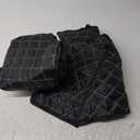 HDBUBALUS 5'' Stretched Saddlebag Liners Inserts White Thread Compatible with Harley 2014-2023 1 Pair