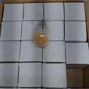 20 Pcs 2.75'' Glass Easter Egg Tree Ornaments Rustic Boho Easter Tree Hanging Decorations Farmhouse Basket Filler Clear Shatterproof Hanging Ornaments for Home Spring Holiday Party Decor