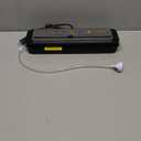 MEGAWISE 2025 Powerful Vacuum Sealer Machine | Compact Design | One-Touch Automatic | Seal in 10-20 Seconds | Dry, Moist, Wet, and Cold Modes | With 10 Vacuum Bags & Built-in Cutter (Grey) (16.14 x 5.59 x 4.02 inches)