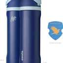 Owala Harry Potter FreeSip Insulated Stainless Steel Water Bottle with Straw, BPA-Free Sports Water Bottle, Great for Travel, 24 Oz, Ravenclaw