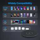 Wireless Charger 30W, 30W Fast Wireless Charging Pad For iPhone 15 14 13 12 11 X 8, Samsung Wireless Charger For Galaxy S24/S23/S22/S21/S20/S10/S9/S8/Note20/10/9/8, Air Pods/Galaxy Buds, Pixel/LG G8 7
