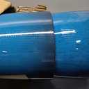 ZMTECH 21 Inch Tall Plant Pots for Indoor & Outdoor Use Set of 2, Large Plastic Planters with Removable Tray for Outside with Drainage Holes for Front Porch Patio Garden, Dark Teal Blue