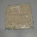 Haloumoning Boys Corduroy Shorts Kids Casual Elastic Waist Drawstring Summer Shorts with Pockets 5-14 Years (7-8 Years, Khaki)