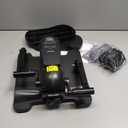 Under Desk Elliptical Machine, Elliptical Leg Exerciser as Seen on TV for Senior with Remote Control, Portable Quiet Electric Seated Pedal and 12 Adjustable Speed, Black