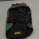 Kuoser Waterproof Dog Coat, Reversible Dog Jacket for Small Dogs, Adjustable Durable Doggie Winter Coat Warm Cozy Puppy Cold Weather Apparel from Small to Large Breed, Christmas Green (Small (Pack of 1))