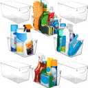 ClearSpace Clear Plastic Storage Bins Perfect Kitchen Organization and Storage or Pantry Storage Fridge Organizer, Pantry Organization and Clear Storage Bins, Cabinet Organizers
