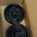 ODO LUCK 2PCS Black Upgraded Replacement Wheel for Hart 20V Stick Vacuum (HPSV50B,HPSV50,HPSV01B), Replacement Wheels Accessory