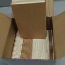 Outus 50 Pieces Pocket Notebook Bulk 5.12''x 3.54'' Mini Travel Journals Small Memo Kraft Notepads for Students School Classroom Sketching(Brown Cover,Horizontal Line)