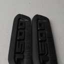 2pack OEM 1500 Etorque Exterior Badges Emblems Left Right Side Badges Hood 3D ABS Compatible with fits 1500 68500542AA 68500541AA (All Black)