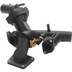 Engine Coolant Thermostat Housing Assembly - Compatible for Land for Rover LR3 2005-2009 - Replace Part LR005631