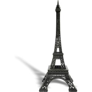allgala 10" Eiffel Tower Statue Decor Alloy Metal, Black