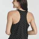 Real Essentials 2 Pack: Womens Tank Top & Capri Pajama Set - Super-Soft Sleeveless Summer Loungewear (Plus (3X)